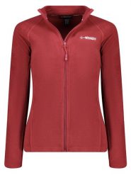 Geographical Norway Kurtka polarowa "Tug" w kolorze bordowym rozmiar: L. Czerwone kurtki damskie Geographical Norway, l, bez wzorów, z materiału, bez kaptura. Za 65.38 zł.