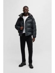 Hugo Boss Underwear Kurtka pikowana w kolorze czarnym rozmiar: 46. Czarne kurtki męskie Hugo Boss Underwear, bez wzorów, bez kaptura. Za 1,036.95 zł.