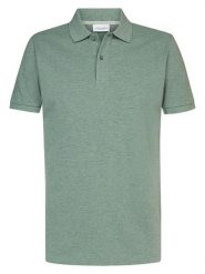 PROFUOMO Koszulka polo w kolorze zielonym rozmiar: XL. Zielone koszulki polo męskie PROFUOMO, xl, bez wzorów, z bawełny, bez ramiączek. Za 232.78 zł.