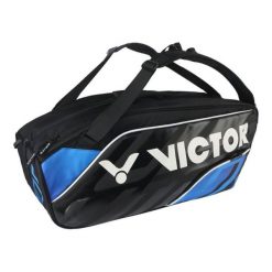 Torba na rakiety do badmintona Victor BR9213 CF Doublethermobag. Czarne torby sportowe damskie VICTOR, bez wzorów, z materiału, bez dodatków. Za 559.00 zł.