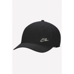 Czapka z daszkiem Nike Dri-FIT Club. Czarne czapki męskie Nike, bez wzorów, z poliesteru. Za 100.99 zł.