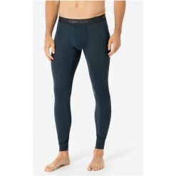 Spodnie termoaktywne męskie SUPER.NATURAL Tundra 175 Tight. Niebieskie bielizna termoaktywna męska Super.natural, l, bez wzorów. Za 349.99 zł.