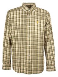 U.S. Polo Assn. Koszula - Regular fit - w kolorze khaki rozmiar: M. Brązowe koszule męskie U.S. Polo Assn., m, bez wzorów, z bawełny, bez kołnierzyka, bez ramiączek. Za 114.17 zł.