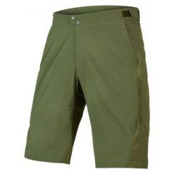 Spodenki rowerowe męskie Endura GV500 Foyle Baggy Short. Zielone szorty męskie ENDURA, bez wzorów, sportowe. W wyprzedaży za 289.99 zł.