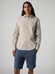 Levi's Koszula w kolorze szarym rozmiar: S. Szare koszule męskie Levi's, s, bez wzorów, bez kołnierzyka, bez ramiączek. Za 101.23 zł.