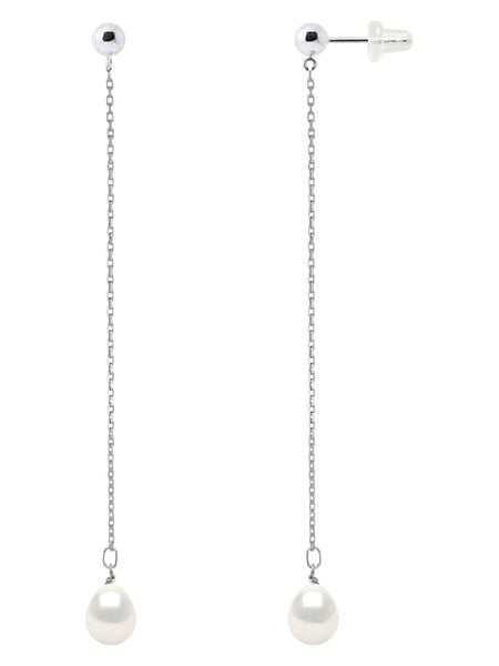 Mitzuko Złote kolczyki z perłami rozmiar: onesize. Białe kolczyki damskie Mitzuko, z perłą, złote. Za 739.99 zł.