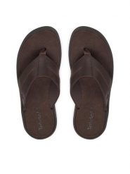 Timberland Japonki TB0A2R4EEWI1 Brązowy. Brązowe klapki i japonki męskie Timberland, ze skóry. Za 269.99 zł.
