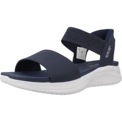 Sandały SKECHERS SLIP INS - SUMMERVILLE Niebieski. Niebieskie sandały damskie Skechers, bez wzorów, z syntetyku, bez obcasa. Za 296.99 zł.