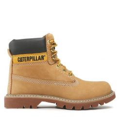 Trapery CAT Footwear. Brązowe trapery damskie CAT Footwear, bez obcasa. Za 549.99 zł.