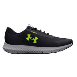 Buty do biegania męskie Under Armour Charged Rogue 3 Storm. Czarne obuwie do biegania damskie Under Armour. Za 382.80 zł.