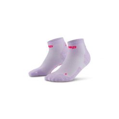 Męskie skarpety kompresyjne sportowe za kostkę low cut Core Run Ultralight CEP. Czerwone skarpetki męskie CEP, bez wzorów, z elastanu. Za 79.00 zł.