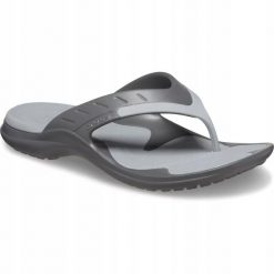 Japonki Dla Dorosłych Crocs Modi Sport Flip. Szare klapki i japonki męskie Crocs, z materiału. Za 139.99 zł.