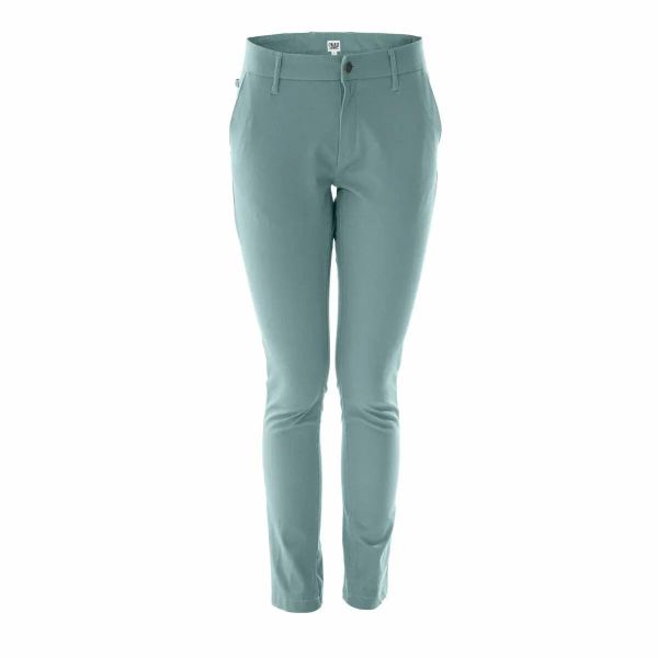 Spodnie chino dla kobiet Snap Climbing. Zielone spodnie materiałowe damskie SNAP CLIMBING, bez wzorów, z bawełny. Za 475.00 zł.