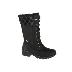 Śniegowce turystyczne damskie Sorel Whistler Tall Boot. Czarne obuwie trekkingowe damskie Sorel. W wyprzedaży za 604.35 zł.