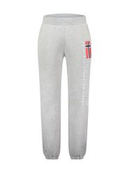 Geographical Norway Spodnie dresowe "Mogora" w kolorze szarym rozmiar: XXL. Szare spodnie dresowe męskie Geographical Norway, bez wzorów, z dresówki. Za 87.81 zł.