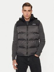 Schott NYC Bezrękawnik UTAHV Szary Regular Fit. Szare kamizelki męskie Schott NYC, m, z syntetyku. Za 379.99 zł.