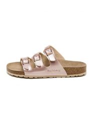 Billowy Klapki w kolorze jasnoróżowym rozmiar: 42. Różowe klapki damskie Billowy, bez wzorów, bez obcasa. Za 121.99 zł.