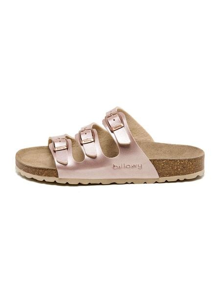 Billowy Klapki w kolorze jasnoróżowym rozmiar: 42. Różowe klapki damskie Billowy, bez wzorów, bez obcasa. Za 121.99 zł.