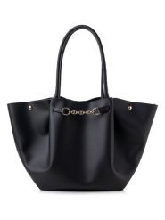 Lucky Bees Torebka w kolorze czarnym - 28 x 17 x 10 cm rozmiar: onesize. Czarne torebki klasyczne damskie Lucky Bees, bez wzorów, z materiału, bez dodatków. Za 156.98 zł.