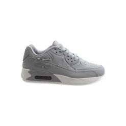 Szare obuwie sportowe Z2140-2. Szare buty sportowe na co dzień męskie ButyModne, ze skóry ekologicznej, bez zapięcia. Za 78.00 zł.