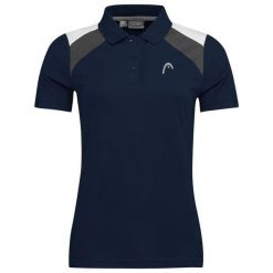 Koszulka do tenisa damska z krótkim rękawem Head Club 22 Tech Polo. Białe bluzki damskie HEAD, xs, bez wzorów, sportowe, bez kołnierzyka, bez ramiączek. Za 210.50 zł.