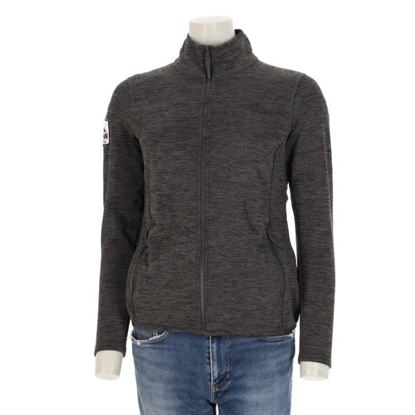 Second life - The North Face bluza polarowa damska - Jak nowy. Szare bluzy z kapturem damskie The North Face, l, z materiału. Za 149.06 zł.