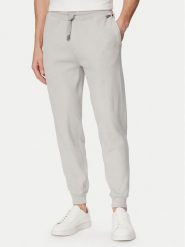 BOSS Spodnie dresowe Structure 50540577 Szary Regular Fit. Szare spodnie dresowe męskie Boss, bez wzorów, z dresówki. Za 429.99 zł.