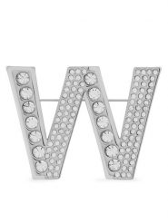 Weekend Max Mara Broszka 2515751104650 Srebrny. Szare broszki damskie Weekend Max Mara, metalowe. Za 269.99 zł.