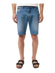 WRANGLER MĘSKIE SPODENKI JEANSOWE TEXAS SHORTS STRIDE 112350658 W11C018020. Szorty męskie Wrangler, bez wzorów, z jeansu. Za 159.99 zł.