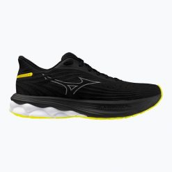 Buty do biegania męskie Mizuno Wave Skyrise 6. Czarne obuwie do biegania damskie Mizuno, mizuno wave. Za 499.99 zł.