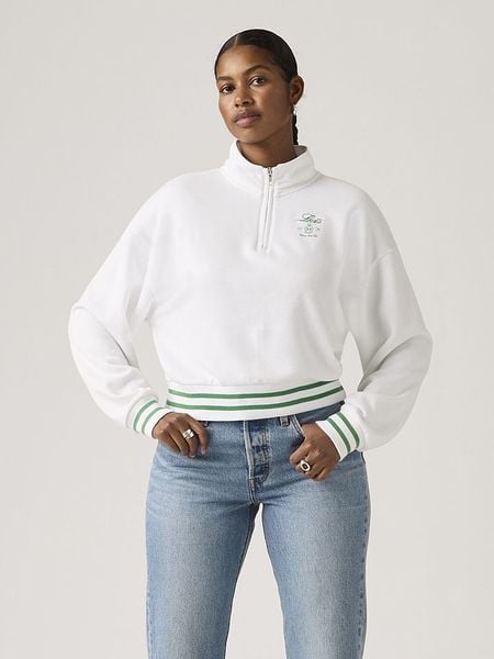 Levi's Bluza w kolorze białym rozmiar: S. Białe bluzy bez kaptura damskie Levi's, s. Za 119.95 zł.