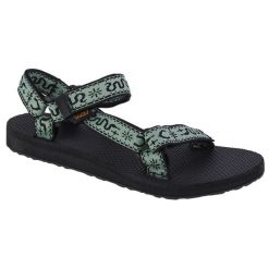 Sandały damskie, Teva W Original Universal Sandals. Czarne obuwie trekkingowe damskie Teva, bez wzorów, z gumy, bez obcasa. Za 229.00 zł.