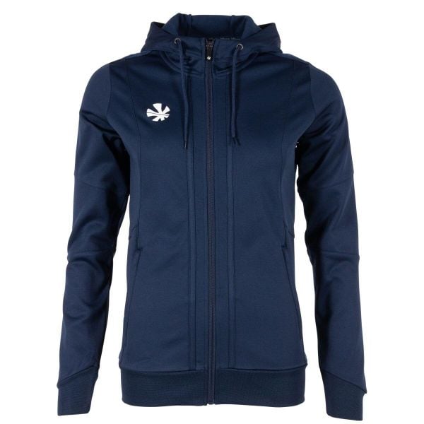 Damska bluza dresowa zapinana na zamek z kapturem Reece Australia Cleve TTS. Niebieskie bluzy sportowe damskie REECE, s, bez wzorów, z dresówki, bez ramiączek, z kapturem. Za 280.50 zł.