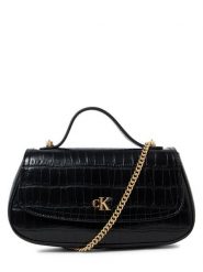 Calvin Klein Torebka Kobiety Sztuczna skóra czarny, ONE SIZE. Czarne torebki klasyczne damskie CALVIN KLEIN, bez wzorów, ze skóry, bez dodatków. Za 549.95 zł.