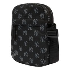 Torba na ramię New York Yankees MLB Monogram. Czarne torby męskie na ramię New Era, bez wzorów, z poliesteru, na ramię. Za 96.30 zł.