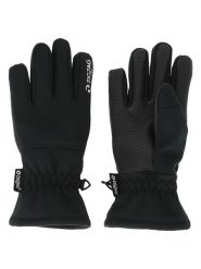 Zigzag Rękawiczki softshellowe "Santiay" w kolorze czarnym rozmiar: 152/158. Czarne rękawiczki dziecięce Zigzag, bez ramiączek. Za 60.99 zł.