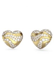 Guess Kolczyki JUBE0450 4JW Złoty. Żółte kolczyki damskie Guess, metalowe. Za 139.99 zł.