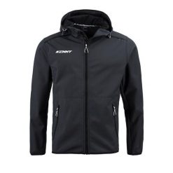 Softshellowa wodoodporna kurtka Kenny Core. Czarne kurtki damskie KENNY, xl, bez wzorów, sportowe, bez kaptura. Za 523.50 zł.