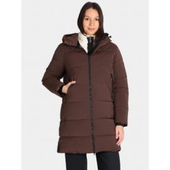 Kurtka Damska Luhta Eisele. Brązowe kurtki damskie Luhta, na zimę, bez wzorów, z puchu, bez kaptura. Za 799.20 zł.