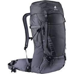 Plecak trekkingowy damski Deuter Futura Air Trek 45+10 SL. Czarne plecaki damskie Deuter, bez wzorów, sportowe. Za 1,007.99 zł.