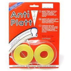 Pasek antyprzebiciowy Proline 19 mm do opon 28" (622) poliester żółty 2 sztuki. Żółte paski męskie PROLINE, bez wzorów, z poliesteru. Za 107.80 zł.