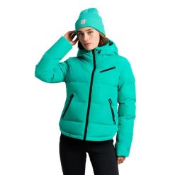 Damska kurtka z kapturem Protest Lucid. Zielone kurtki narciarskie i snowboardowe damskie Protest, xl, bez wzorów, z materiału, z kapturem, narciarskie. Za 711.00 zł.