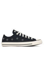 Converse Trampki Chuck Taylor All Star Beads A16679C Czarny. Czarne trampki i tenisówki damskie Converse, bez wzorów, z materiału. Za 379.99 zł.
