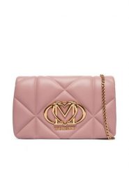 LOVE MOSCHINO Torebka JC4043PP0OLC0600 Różowy. Czerwone torebki klasyczne damskie Love Moschino, bez wzorów, ze skóry, bez dodatków. Za 789.99 zł.