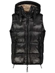 Sublevel Kamizelka pikowana w kolorze czarnym rozmiar: M. Czarne kamizelki damskie Sublevel, m. Za 183.59 zł.