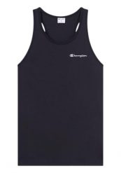 Koszulka Męska Champion Bez Rękawów Sportowa Tank Top. Czarne t-shirty sportowe męskie CHAMPION, m, z bawełny, bez ramiączek. Za 137.00 zł.