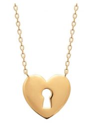 L'Atélier Précieux Pozłacany naszyjnik z elementem ozdobnym - dł. 45 cm rozmiar: onesize. Żółte naszyjniki damskie L'Atélier Précieux, pozłacane. Za 173.99 zł.