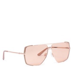 Okulary przeciwsłoneczne Guess. Brązowe okulary przeciwsłoneczne damskie Guess. Za 589.99 zł.