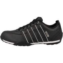Buty - sportowe - męskie - K-Swiss ARVEE 1.5 - czarne. Czarne buty sportowe na co dzień męskie K-Swiss, z materiału, bez zapięcia, trekkingowe. Za 249.00 zł.