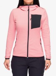 Bluza rozpinana damska CMP Solvixa. Czerwone bluzy bez kaptura damskie CMP, l, z elastanu. Za 269.49 zł.